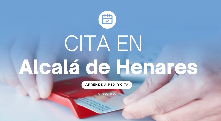 Pedir cita previa Alcalá de Henares