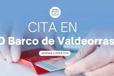 Pedir cita previa O Barco de Valdeorras